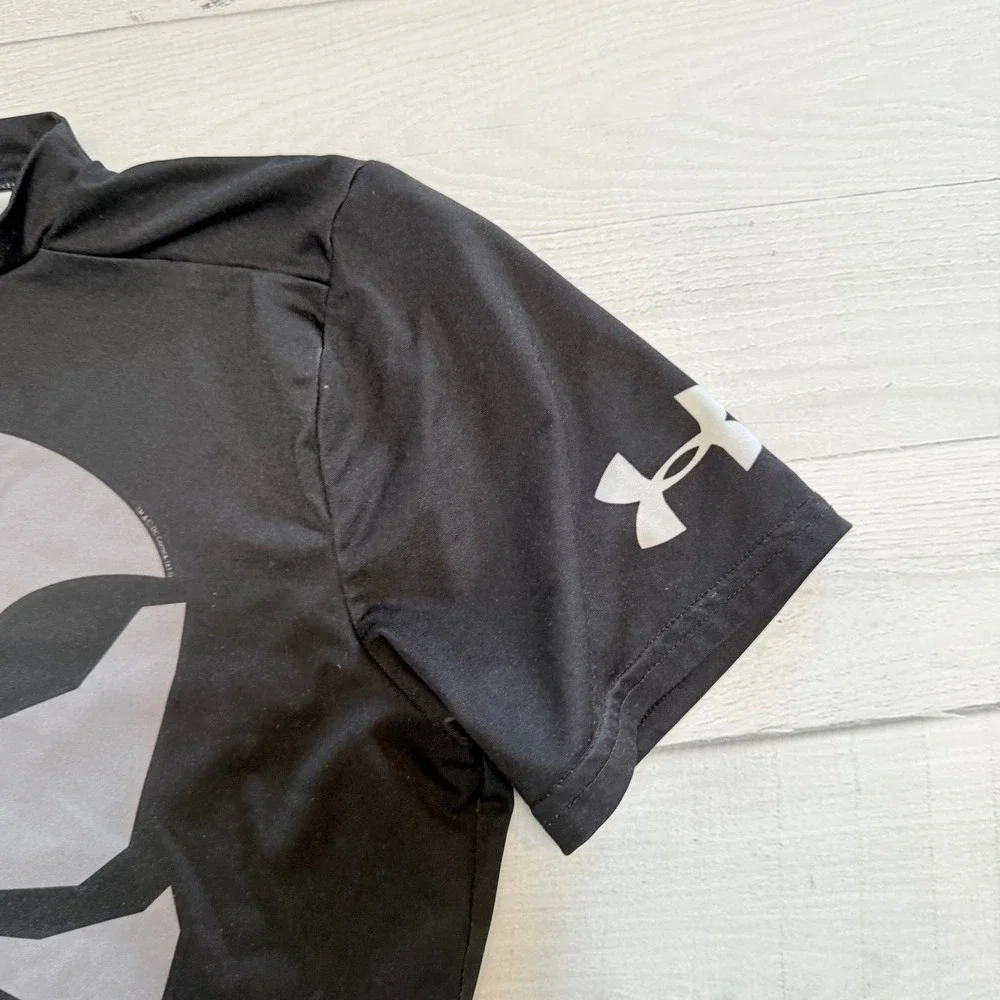Under armour boys short‎ sleeve fitted shirt baselayer Batman youth large